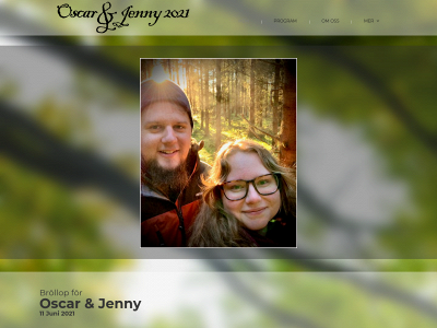 oscarjenny2021.se snapshot