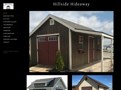 www.hillsidehideaways.com snapshot