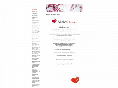 aktivekvinder-ikast.dk snapshot