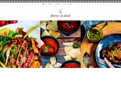 dinnerindetail.com snapshot