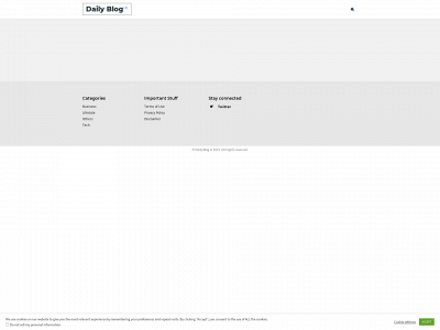 dailyblog.io snapshot