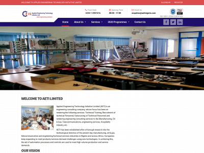 aetinigeria.com snapshot