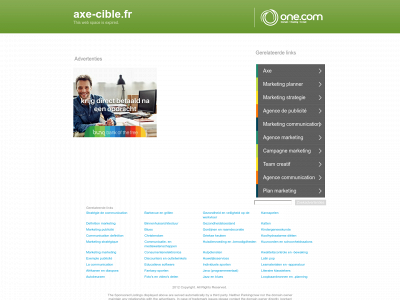 axe-cible.fr snapshot