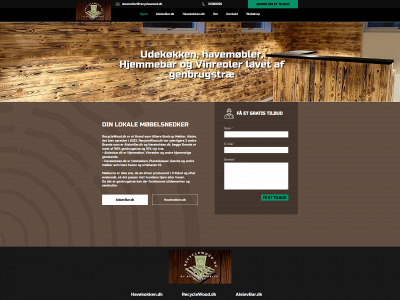 recyclewood.dk snapshot