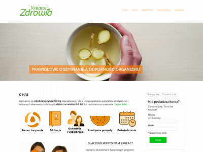 kreatorzdrowia.com snapshot
