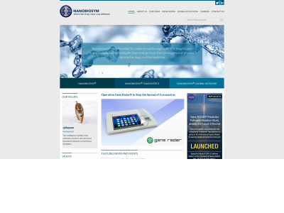 nanobiosym.com snapshot