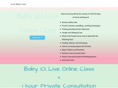 lumibabylove.com snapshot