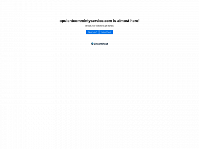 opulentcommintyservice.com snapshot