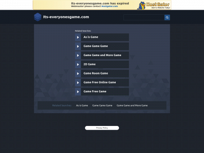 its-everyonesgame.com snapshot