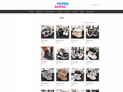 vaikubatai.lt snapshot