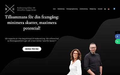 redovisning-glawe.se snapshot