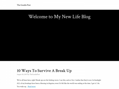 thegoodiepost.com snapshot