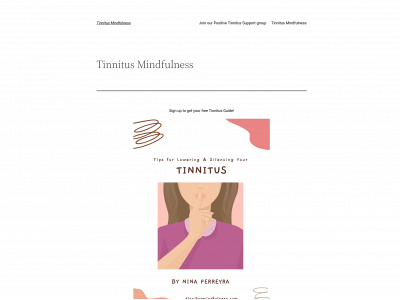 tinnitusmindfulness.com snapshot