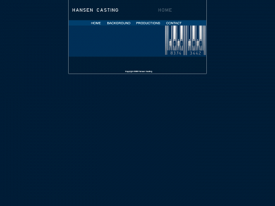 hansencasting.com snapshot
