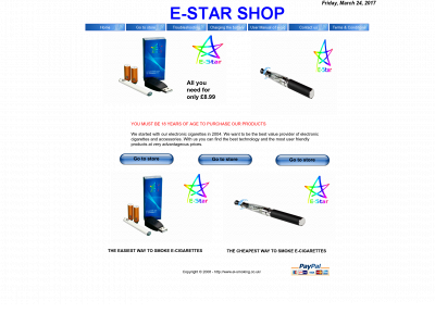 e-star-uk.co.uk snapshot