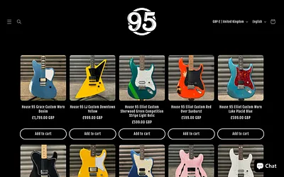 house95guitars.com snapshot