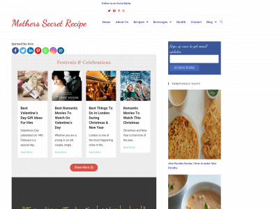 motherssecretrecipe.com snapshot