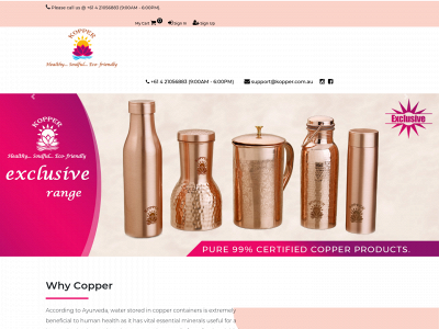 kopper.com.au snapshot