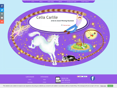 celiacarlile.com snapshot