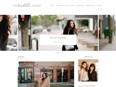 themiddleclosetcom.com snapshot