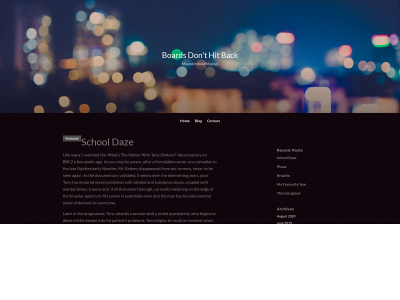 boardsdonthitback.com snapshot