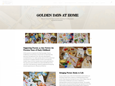 goldendaysathome.com snapshot