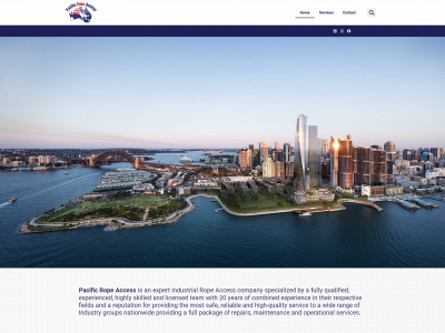 pacificropeaccess.com.au snapshot