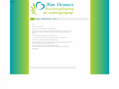 thuisverplegingkimvermeir.be snapshot