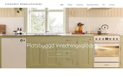 lindgrenmobelsnickeri.se snapshot