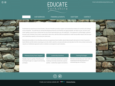 educateyorkshire.co.uk snapshot