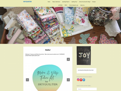 skyquilter.com snapshot