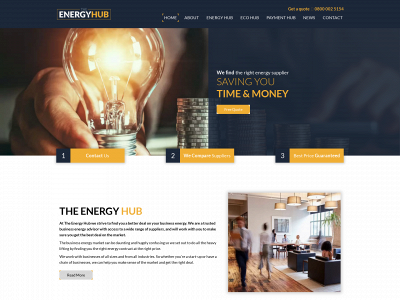 enhub.co.uk snapshot