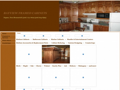 bayviewframedcabinets.com snapshot
