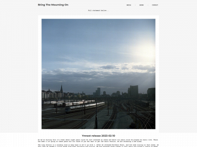 bringthemourningon.com snapshot