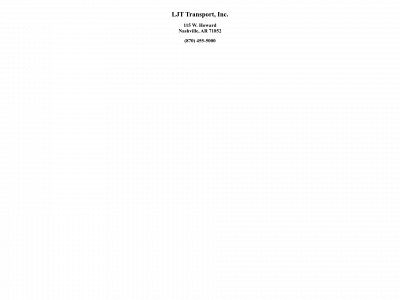 ljttransportinc.com snapshot
