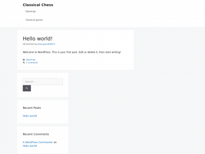 classicalchess.com snapshot