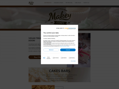 makeycakey.co.uk snapshot