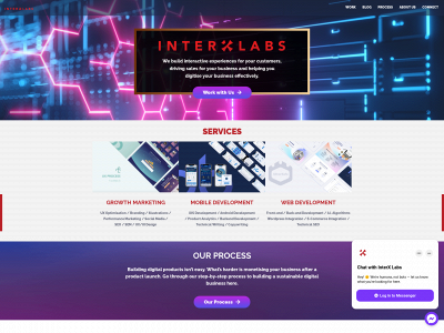 interx-labs.com snapshot