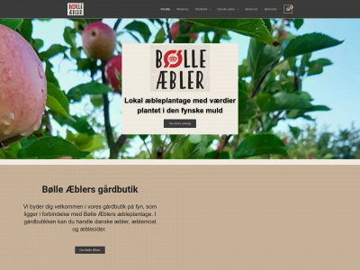 bølleæbler.dk snapshot