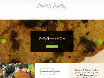 sheilaspantry.com snapshot