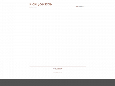 kickijonsson.se snapshot