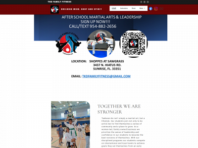 tkdfamilyfitness.com snapshot