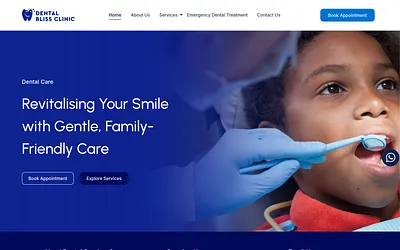dentalblissclinic.co.za snapshot