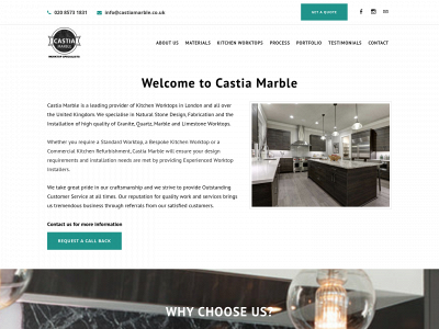 castiamarble.co.uk snapshot