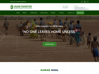 sawabfoundation.net snapshot
