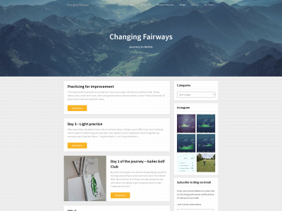 changingfairways.com snapshot