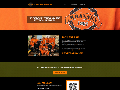 kransenunited.se snapshot