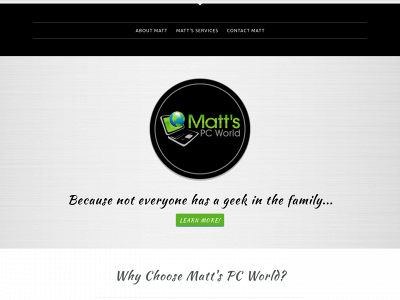 mattspcworld.com snapshot