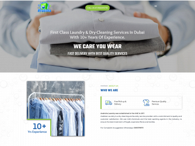 arabistalaundry.com snapshot