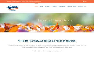 holdenpharmacy.com snapshot